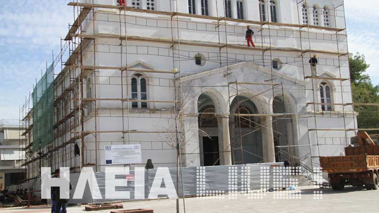 Πύργος: Εκτός κινδύνου νοσηλεύεται ο 43χρονος που έπεσε από τις σκαλωσιές του Αγ. Νικολάου